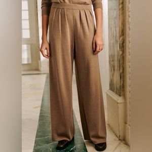 Sezane loulou knit trousers XS NWT